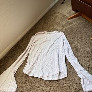 We the Free bell sleeve top